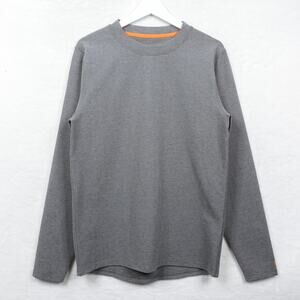 OMNI-WOOL Thermal Base Layer Long Sleeve Crew Neck T-Shirt Gray Mens Sz L